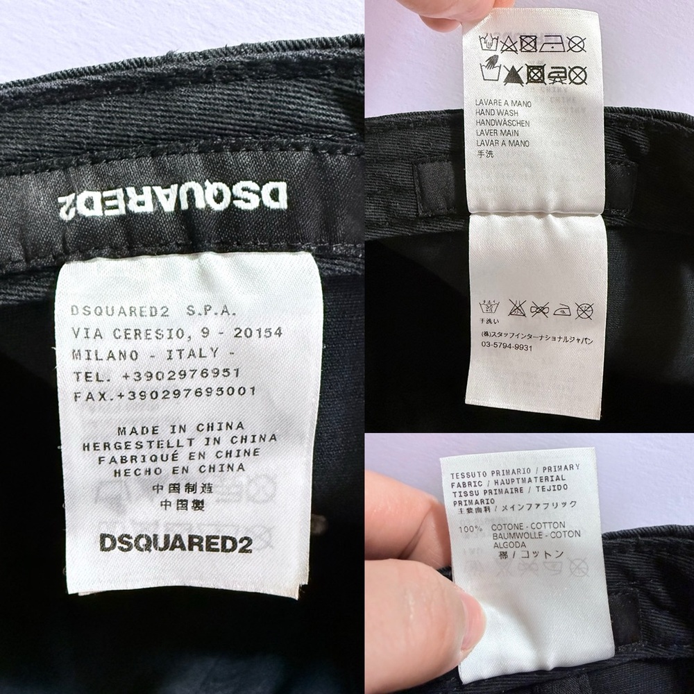 DSQUARED2 Canadian Flag Icon Baseball Cap - Picture 17 of 17